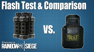 Flash Test & Comparison - Rainbow Six | Siege