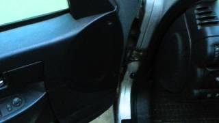 Opel Omega до замены втулок двери.