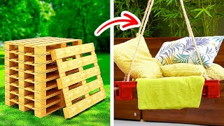 Amazing DIY Outdoor furniture. Backyard crafts you can't miss!