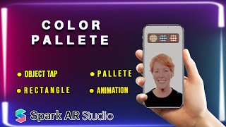 Color Palette - Spark AR Studio [ Tutorial ]