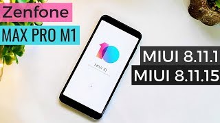[Review] MIUI ROMs on Zenfone Max Pro M1 - MIUI 8.11.1 and MIUI 8.11.15