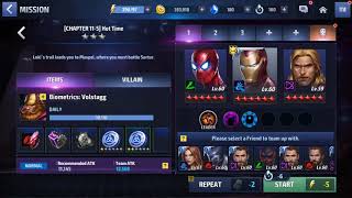 Marvel Future Fight - Uniform upgrade from Normal to Advance