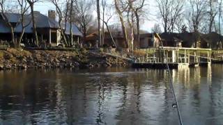 Fishing Worms for Trout on Lake Taneycomo