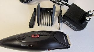 PHILIPS C242#Машинка для стрижки волос.