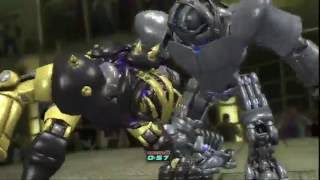 Real steel-Blackjack vs Pigsy(Живая сталь-Блекджек против Пигси)