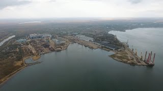 Крымъ 4K: Аршинцевская коса, горпляжъ, заводъ «Заливъ» и Чурбашское хвостохранилище ЖРК