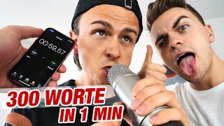 300 WORTE IN 1 MINUTE RAPPEN!