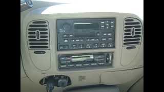 Ford Expedition Remove Radio & Poor Reception Repair