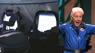 Wally Funk receives astronaut wings