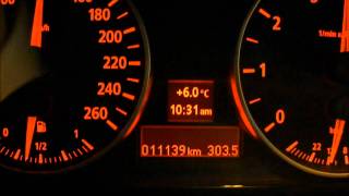 BMW E90 320i N46B20B 150ps 6MT Acceleration Exhaust Sound