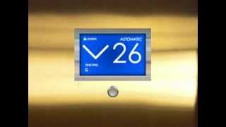 (Animated) Hyundai HELIAS Traction Elevators at Gajah Mada Tower, Jakarta