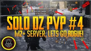 1 v 12+~ Server, "DPS F4G, Glass Cannon NOOB" Solo DZ PVP #4 (The Division 1.6)