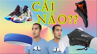[HIEU VIZZLE] Giày, bóng Rổ, shooting sleeve và more