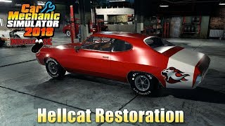 Car Mechanic Simulator 2018 | Barn Find Restoration | Hellcat part 2 of 2