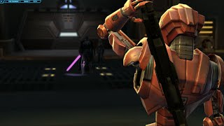 SWTOR Walkthrough Sith Inquisitor Darkside: HK-47 Foundry Conversation