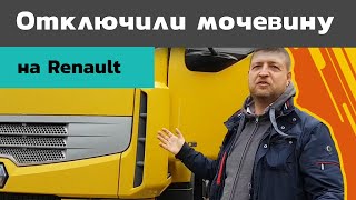 Отключение мочевины на Renault