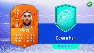 DOWN A MAN SBC! *50K PACK* (CHEAPEST SOLUTION) | FIFA 19 Ultimate Team