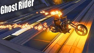 GTA 5 - MOST BRUTAL Ghost Rider Mod - GTA 5 Mods gameplay