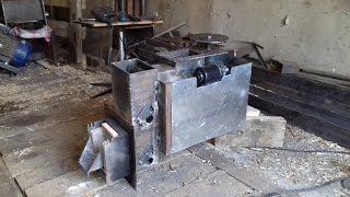 Горелка на щепе экономичное отопление 2 . Wood chips burner economical  heating 2.