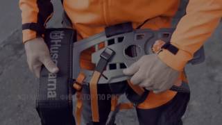 Подготовка ременной оснастки Balance XT к работе с травокосилкой кусторезом Husqvarna