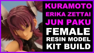Kuramoto Erika Zettai Jun Paku Female Figure Model Kit