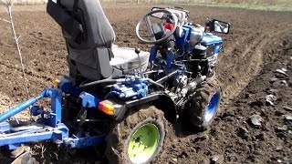 Самодельный минитрактор, отчет за два года работы / Homemade mini tractor