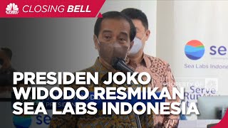 Presiden Joko Widodo Resmikan Sea Labs Indonesia