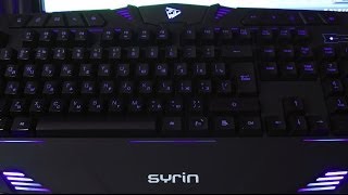 Игровая Клавиатура QCYBER SYRIN GK-002 (Обзор)