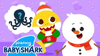 Baby Shark and the Snowman's Christmas | Christmas Songs 1+1 | Holiday Special 
