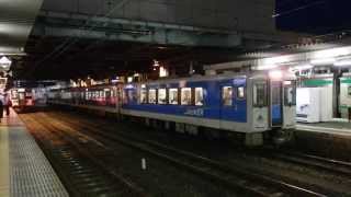 左沢線キハ101形 山形駅発車 JR-East Aterazawa Line KiHa101 series DMU