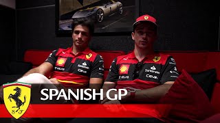 Charles and Carlos’ message after the Spanish GP