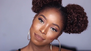 NUDE MAKEUP FOR DARK SKIN OR WOC