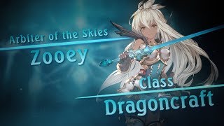 Shadowverse: Granblue Fantasy Leader Skin Zooey, Arbiter of the Skies