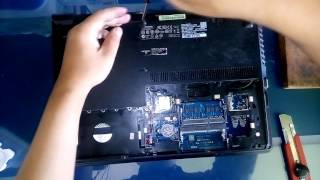 Cara mudah membongkar Laptop LENOVO B40