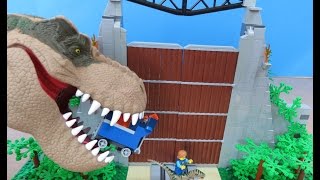 Lego Nexo Knights 30372 Robin's Mini Fortrex with dinosaurs and Jurassic World gates