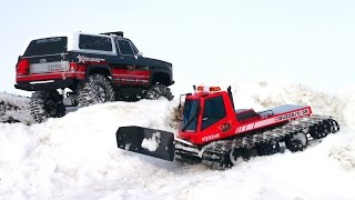 RC ADVENTURES - SEARCH & RESCUE: 86 Chevy K5 Blazer 4x4 & Kyosho Blizzard SR