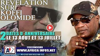 KO KAMUA: NZOKA KOFFI OLOMIDE A ZALAKA NA 2 DATES DE NAISSANCE, BO YOKA BA RÉVÉLATIONS.