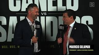 WBC President Reveals Custom 'Mestizo' Belt for Canelo vs. Saunders
