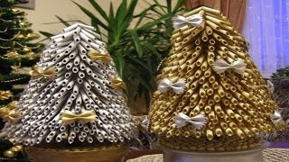 Как сделать елку из макарон