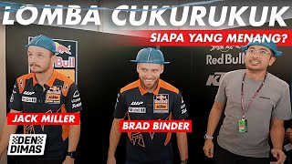 MAIN CUKURUKUK SAMA PEMBALAP MOTOGP - Jack Miller vs Brad Binder di Pertamina Mandalika