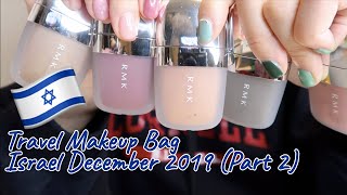 Travel Makeup Bag Packing | Israel December 2019 (Part 2)