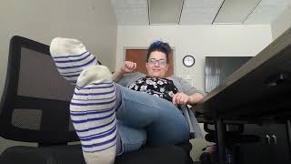 ASMR Stinky Shoe Strip and Smell