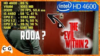 The Evil Within 2 Gameplay Teste Na Intel HD Graphics - Roda em PC Fraco ? #418