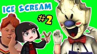 ЗЛОЙ МОРОЖЕНЩИК который похитил мою ПОДРУГУ? Прохождение Ice Scream 2 часть 1