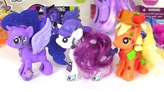 ПОНИ СВОИМИ РУКАМИ ОТ POP MLP! РАРИТИ. ПРИНЦЕССА ЛУНА. ЭППЛДЖЕК. Май Литл Пони Мультик!
