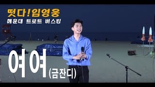 ◆ 임영웅 트로트 버스킹 ◆ 부산 해운대 트로트버스킹 - 여여 (금잔디)