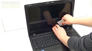 Women ? replace back LCD cover, frame on  Lenovo IdeaPad  300 15,  replacement, disassembly