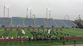 2017 West Deptford Marching Band Group II Open ACC Championship Performance. "El Corazon"