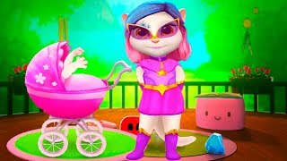 МОЯ ГОВОРЯЩАЯ АНДЖЕЛА ОБНОВЛЕНИЕ ИГРЫ #110 Новый альбом с наклейками