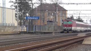 350.018-8 ZSSK s vypnutým ETCS na vlaku EC 124 Bečva
